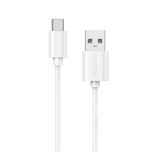 CU1607 Cable Datos 3A - USB-C Blanco (1M)