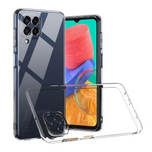 Silicona Clear 2.0 TPU - Samsung Galaxy M53 5G (Protección Lente)