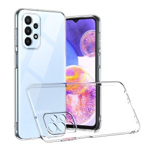 Silicona Clear 2.0 TPU - Samsung Galaxy A23 4G (Protección Lente)