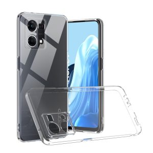 Silicona Clear 2.0 TPU - Oppo Reno 7 4G (Protección Lente)