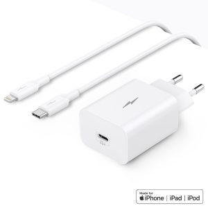Lekus Cargador + Cable (USB-C + Lightning) MFI PD 20W 1.2M