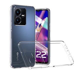 Silicona Clear 2.0 TPU - Vivo Y22 / Y22S (Protección Lente)