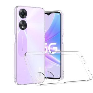 Silicona Clear 2.0 TPU - Oppo A58 / A78 5G (Protección Lente)