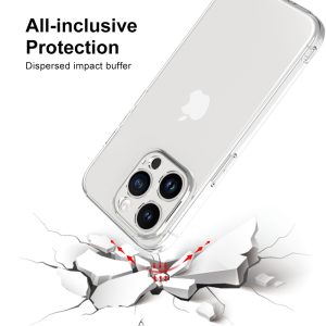 Silicona Clear 2.0 TPU - iPhone 15 Pro 6.1" (Protección Lente)