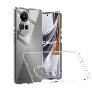 Silicona Clear 2.0 TPU - Oppo Reno10 5G (Protección Lente)