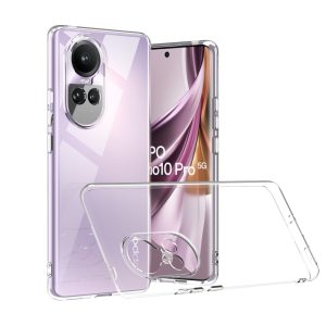 Silicona Clear 2.0 TPU - Oppo Reno10 Pro 5G (Protección Lente)