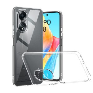 Silicona Clear 2.0 TPU - Oppo A58 4G (Protección Lente)