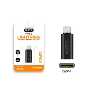 AD603 Adaptador USB-C a Lightning