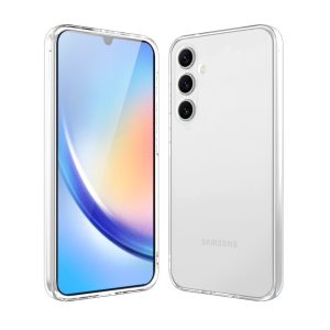 Silicona Clear 2.0 TPU - Samsung Galaxy A35 5G (Protección Lente)