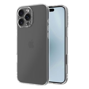 Silicona Clear 2.0 TPU - iPhone 16 Pro Max 6.9" (Protección Lente)