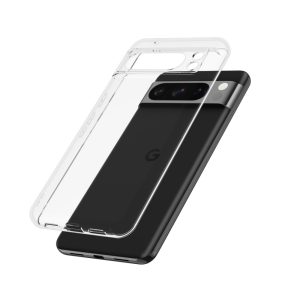 Silicona Clear 2.0 TPU - Google Pixel 8 Pro (Protección Lente)