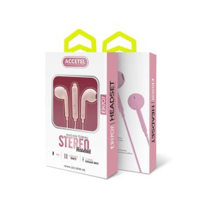 EP1707 Auricular con Micrófono y Botón Multifunción - Rosa