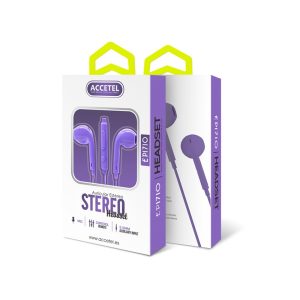 EP1710 Auricular con Micrófono y Botón Multifunción - Morado