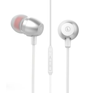 EP1963 Auricular con Micrófono y Botón Multifunción - Plata