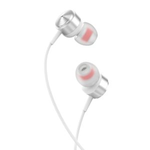 EP1966 Auricular con Micrófono y Botón Multifunción - Plata