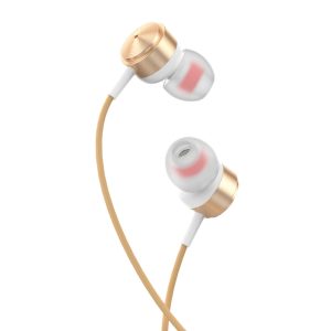 EP1967 Auricular con Micrófono y Botón Multifunción - Dorado