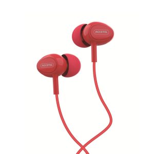 EP1983 Auricular con Micrófono y Botón Multifunción - Rojo
