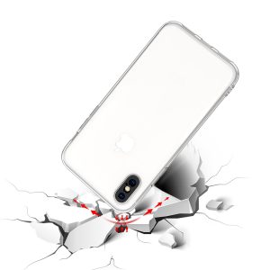 Silicona Clear 2.0 TPU - iPhone X/XS (Protección Lente)