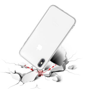 Silicona Clear 2.0 TPU - iPhone Xs Max (Protección Lente)