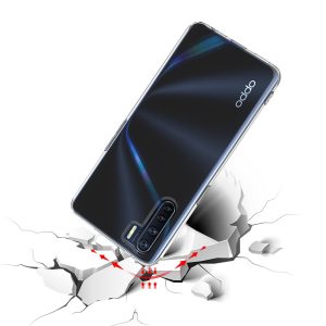 Silicona Clear 2.0 TPU - Oppo A91