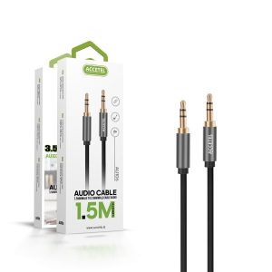 AU106 Cable Audio Jack 3.5mm Macho a Macho