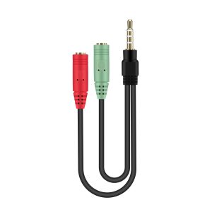 AU108 Cable Divisor de Audio Estéreo M/2H 4Pins