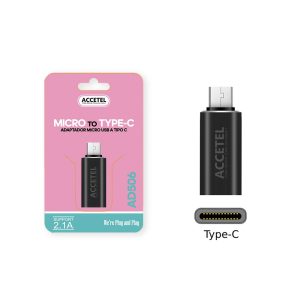 AD506 Adaptador Micro USB a USB-C