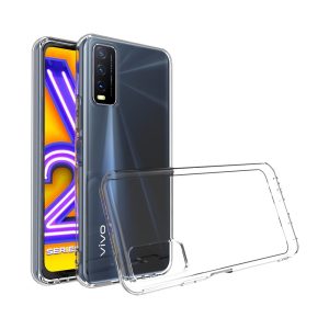 Silicona Clear 2.0 TPU - Vivo Y21S/Y21/Y33S (Protección Lente)