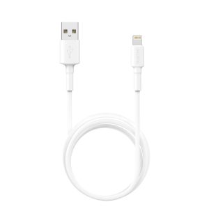 CU2183 Cable Datos TPE 2.4A - iPhone 11/12/13 Blanco (1M)