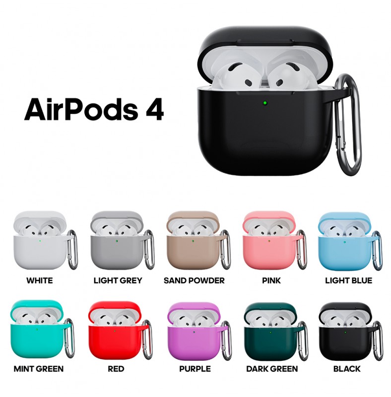 Funda Protectora Silicona para AirPods 4 (2024)