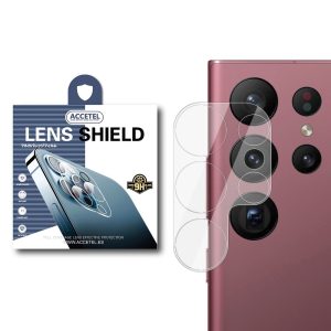 Protector Cristal Cámara - Samsung Galaxy S23 Ultra Transparente