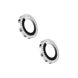 Protector Cristal Lentes Diamante Aluminio - iPhone 13 Mini 5.4" / 13 6.1"(2Pcs)