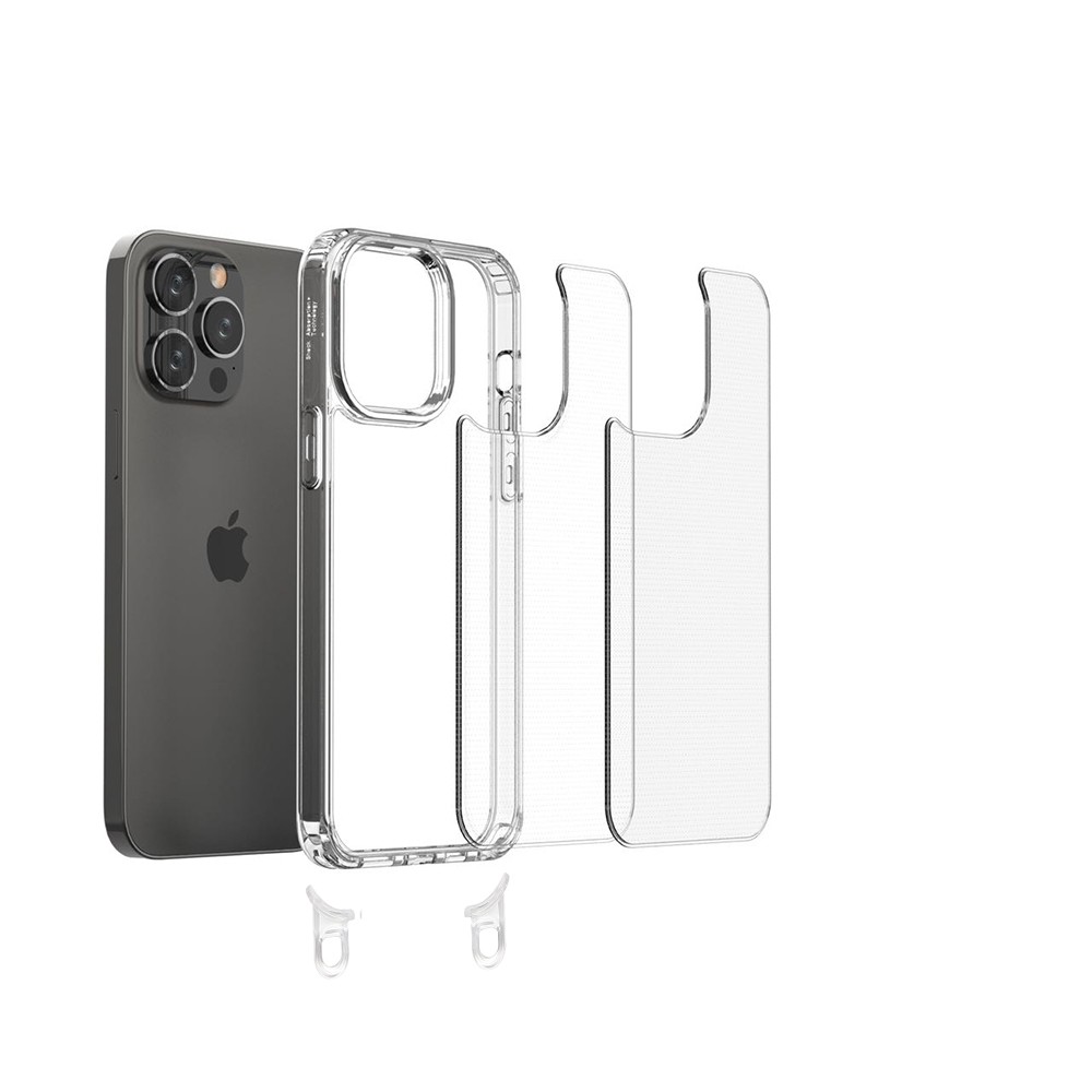 Funda Colgante Desmontable Reforzada Antigolpe - iPhone 12 / 12 Pro 6.1" - Imagen 3