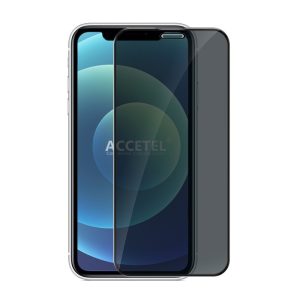 Protector Cristal Privacidad Anti-Espía - iPhone 12 / 12 Pro Negro