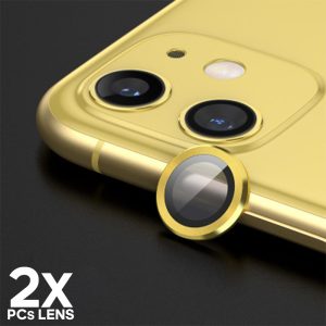 Protector Cristal Lentes Metal - iPhone 11 6.1" / 12mini 5.4" / 12 6.1"(2Pcs)
