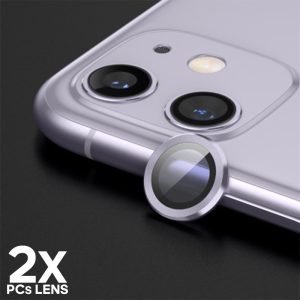 Protector Cristal Lentes Metal - iPhone 11 6.1" / 12mini 5.4" / 12 6.1"(2Pcs)