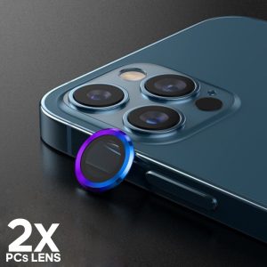 Protector Cristal Lentes Metal - iPhone 13 Mini 5.4" / 13 6.1"(2Pcs)